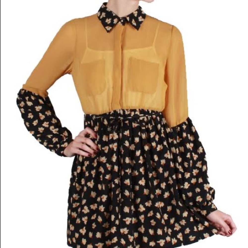 Ryu Floral Pattern Blouse Tunic